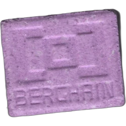 Purple Berghain ecstasy pill (XTC) — MDMA 112mg — Barcelona, Spain
