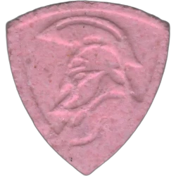 Pink Unknown pill — MDMA 151mg — Barcelona, Spain