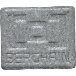 Grey Berghain ecstasy pill (XTC) — MDMA 197mg — Barcelona, Spain