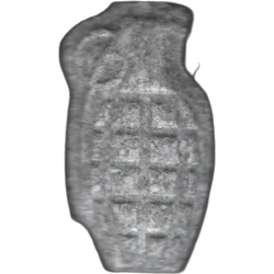 Grey Granade ecstasy pill (XTC) — MDMA 218mg — Barcelona, Spain