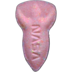 Pink NASA pill — 2C-B 8mg — Madrid, Spain