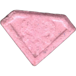 Pink Punisher ecstasy pill (XTC) — MDMA 157mg — Barcelona, Spain
