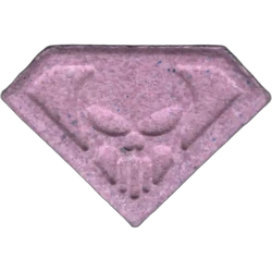 Pink Punisher ecstasy pill (XTC) — MDMA 167mg — Barcelona, Spain