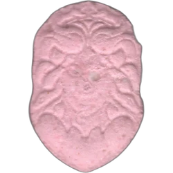 Pink Medusa ecstasy pill (XTC) — MDMA 118mg — Barcelona, Spain