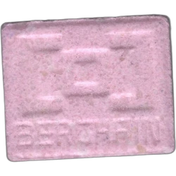 Grey Berghain ecstasy pill (XTC) — MDMA 206mg — Barcelona, Spain