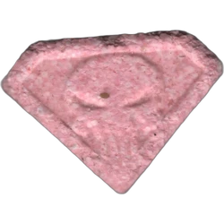 Pink Punisher ecstasy pill (XTC) — MDMA 136mg — Barcelona, Spain