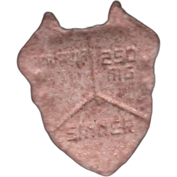 Satan Sinner ecstasy pill (XTC) — MDMA 179mg — Barcelona, Spain