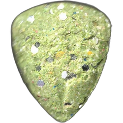 Green Unknown pill — Caffeine; Dimethylpentylone — Ávila, Spain