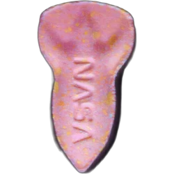 Pink NASA pill — 2C-B 13mg — Madrid, Spain