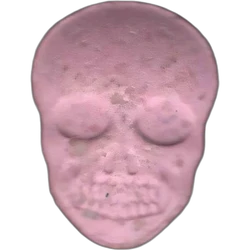 Pink Skull ecstasy pill (XTC) — MDMA 164mg — Barcelona, Spain