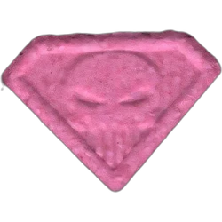 Pink Punisher ecstasy pill (XTC) — MDMA 170mg — Barcelona, Spain