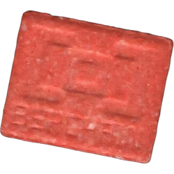 Orange Berghain ecstasy pill (XTC) — MDMA 209mg — Barcelona, Spain