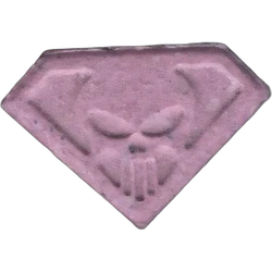 Pink Punisher ecstasy pill (XTC) — MDMA 218mg — Barcelona, Spain