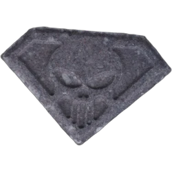 Purple Punisher ecstasy pill (XTC) — MDMA 162mg — Barcelona, Spain