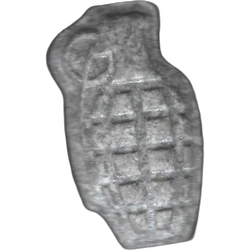 Grey Granade ecstasy pill (XTC) — MDMA 195mg — Barcelona, Spain