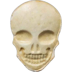 White Skull ecstasy pill (XTC) — MDMA 164mg — Biel, Switzerland