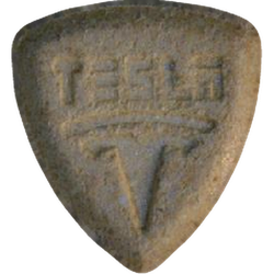 White Tesla ecstasy pill (XTC) — MDMA 153mg — Vienna, Austria