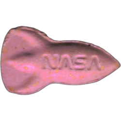 Pink NASA pill — 2C-B 11mg — Barcelona, Spain