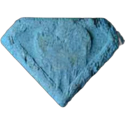Blue Punisher ecstasy pill (XTC) — MDMA 135mg — Lucerne, Switzerland