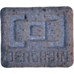 Grey Berghain ecstasy pill (XTC) — MDMA 167mg — Vienna, Austria