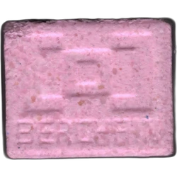 Pink Berghain ecstasy pill (XTC) — MDMA 157mg — Barcelona, Spain