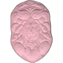 Pink Medusa ecstasy pill (XTC) — MDMA 151mg — Barcelona, Spain