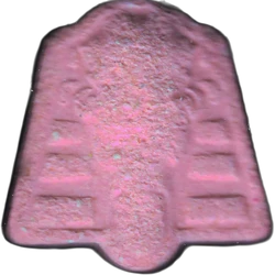 Pink Pharaoh ecstasy pill (XTC) — MDMA; Caffeine — Vizcaya, Spain