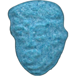 Blue Trump ecstasy pill (XTC) — MDMA 141mg — Barcelona, Spain