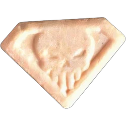 Orange Punisher ecstasy pill (XTC) — MDMA 236mg — Geneva, Switzerland