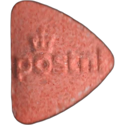 Orange Postnl ecstasy pill (XTC) — MDMA 158mg — Valencia, Spain