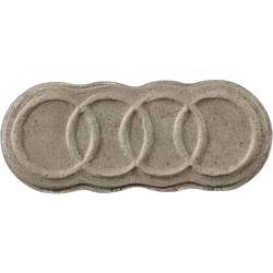 Grey Audi ecstasy pill (XTC) — MDMA 133mg — Zürich, Switzerland