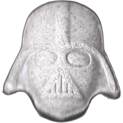 Grey Darth Vader ecstasy pill (XTC) — MDMA 148mg — Cáceres, Spain