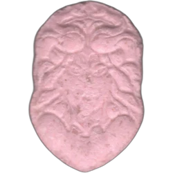 Pink Medusa ecstasy pill (XTC) — MDMA 168mg — Barcelona, Spain