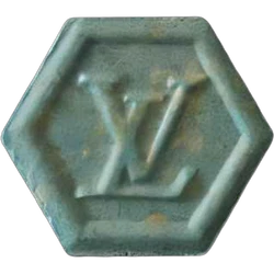 Green Philipp Plein ecstasy pill (XTC) — MDMA 200mg — Zürich, Switzerland