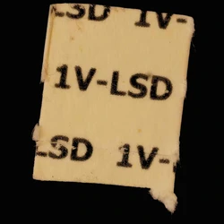 Blotter Mit 1v LSD-pille