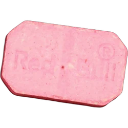 Pink Red Bull ecstasy pill (XTC) — MDMA 158mg — Berlin, Germany