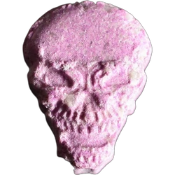 Purple Punisher ecstasy pill (XTC) — MDMA 122mg — Geneva, Switzerland