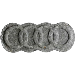 Grey Audi ecstasy pill (XTC) — MDMA 172mg — Basel, Switzerland