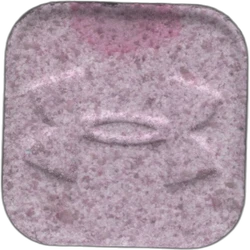 Pink Under Armour ecstasy pill (XTC) — MDMA 118mg — Barcelona, Spain