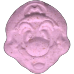 Pink Super Mario ecstasy pill (XTC) — MDMA 133mg — Barcelona, Spain
