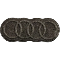 Brown Audi ecstasy pill (XTC) — MDMA 129mg — Zürich, Switzerland