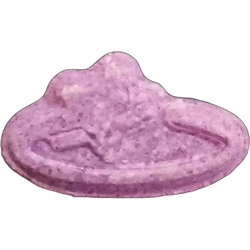 Purple Pop Smoke ecstasy pill (XTC) — MDMA 209mg — Granada, Spain