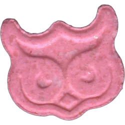 Pink Owl ecstasy pill (XTC) — MDMA 146mg — Barcelona, Spain