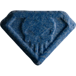 Blue Punisher ecstasy pill (XTC) — MDMA 160mg — Vienna, Austria