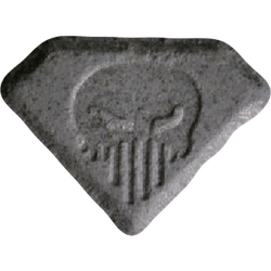 Grey Punisher ecstasy pill (XTC) — MDMA 221mg — Vienna, Austria