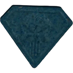 Blue Punisher ecstasy pill (XTC) — MDMA 154mg — Berlin, Germany