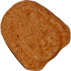Orange NL ecstasy pill (XTC) — MDMA 235mg; M-α-HMCA — Berlin, Germany
