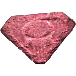 Pink Punisher ecstasy pill (XTC) — MDMA 155mg — Barcelona, Spain