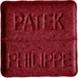 Red Patek Philippe ecstasy pill (XTC) — MDMA 138mg — Vienna, Austria