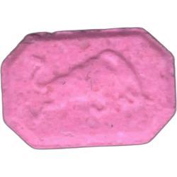 Pink Red Bull ecstasy pill (XTC) — MDMA 200mg — Barcelona, Spain